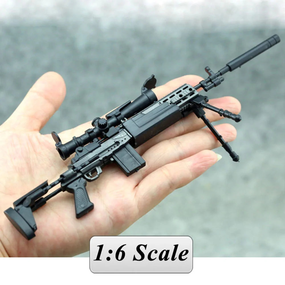 Automatic Rifle Gun Assemble Toy