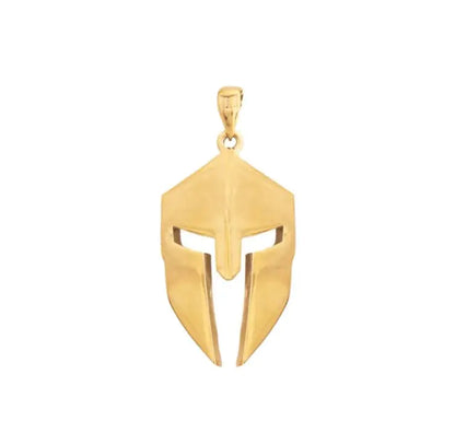 Classic Minimalist Hero Of Sparta Mask Pendant Necklace Man's Stainless Steel Necklace Titanium Steel Ornament